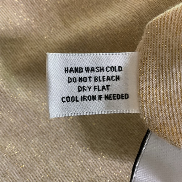 Cali and York Gold Shimmer Tank Top XL - Picture 7 of 7